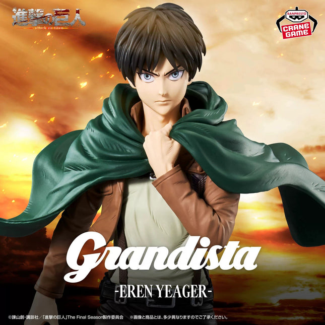 Attack on Titan - Eren Yeager - Grandista Figure  OrbiTopia