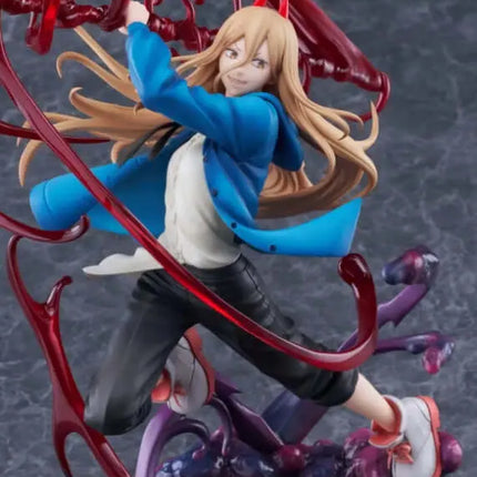 Chainsaw Man Power 1/7 Anime Figure – Claynel | 30cm Dynamic Anime Collectible - OrbiTopia