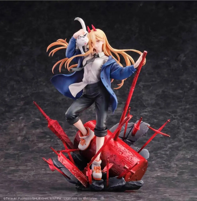 Chainsaw Man Power & Meowy 1/7 Scale Anime Figure – S - Fire (SEGA) | Anime Collectible - OrbiTopia