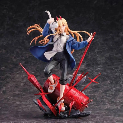 Chainsaw Man Power & Meowy 1/7 Scale Anime Figure – S - Fire (SEGA) | Anime Collectible - OrbiTopia