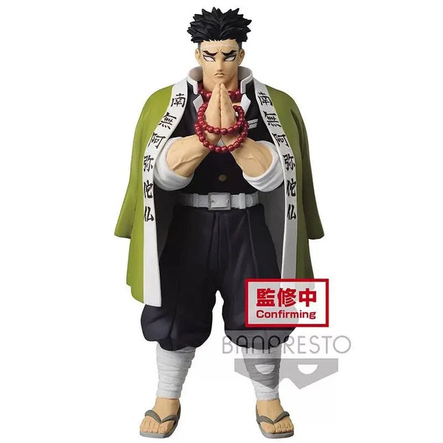 Demon Slayer Gyomei Himejima Anime Figure – 14cm Banpresto Collectible - OrbiTopia