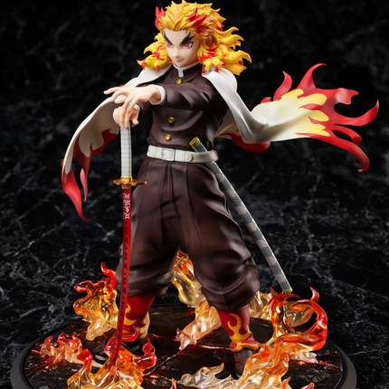 Demon Slayer – Kyojuro Rengoku Mugen Train 1/8 Statue  OrbiTopia