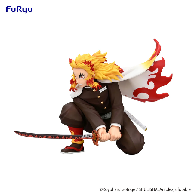 Demon Slayer – Kyojuro Rengoku – Battle Pose Noodle Stopper Figure  OrbiTopia