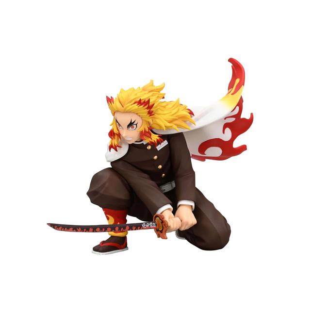 Demon Slayer – Kyojuro Rengoku – Battle Pose Noodle Stopper Figure  OrbiTopia