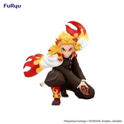 Demon Slayer – Kyojuro Rengoku – Battle Pose Noodle Stopper Figure  OrbiTopia
