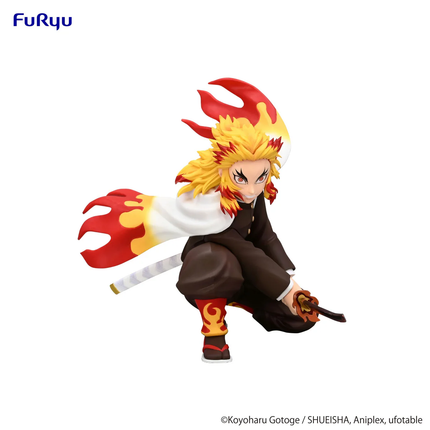 Demon Slayer – Kyojuro Rengoku – Battle Pose Noodle Stopper Figure  OrbiTopia