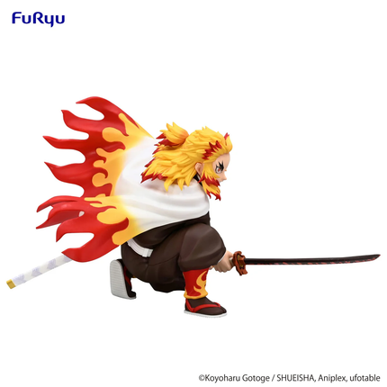 Demon Slayer – Kyojuro Rengoku – Battle Pose Noodle Stopper Figure  OrbiTopia