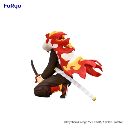 Demon Slayer – Kyojuro Rengoku – Battle Pose Noodle Stopper Figure  OrbiTopia
