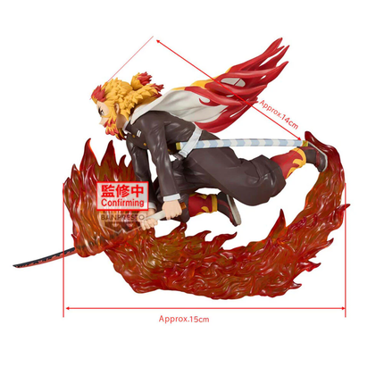Demon Slayer – Kyojuro Rengoku – Vibration Stars Flame Figure  OrbiTopia