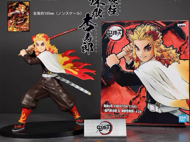 Demon Slayer – Kyojuro Rengoku – Vibration Stars Statue  OrbiTopia