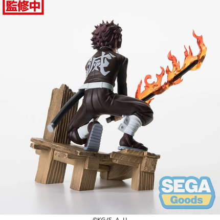 Demon Slayer – Tanjiro Kamado – Xross Link Flame Statue  OrbiTopia
