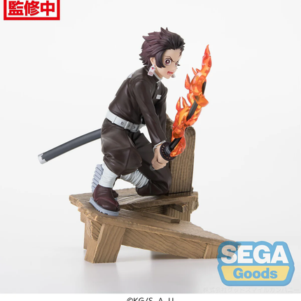 Demon Slayer – Tanjiro Kamado – Xross Link Flame Statue  OrbiTopia