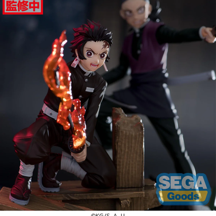 Demon Slayer – Tanjiro Kamado – Xross Link Flame Statue  OrbiTopia