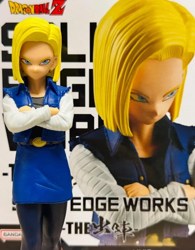 Dragon Ball Z Android 18 Anime Figure – Solid Edge Works | Banpresto Premium Collectible - OrbiTopia