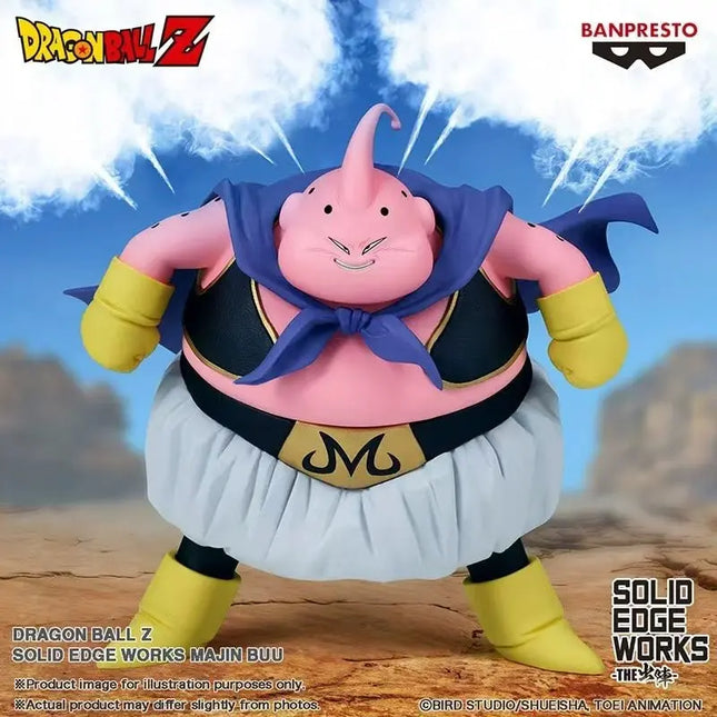 Dragon Ball Z Majin Buu Anime Figure – Solid Edge Works | 17cm Banpresto Collectible - OrbiTopia