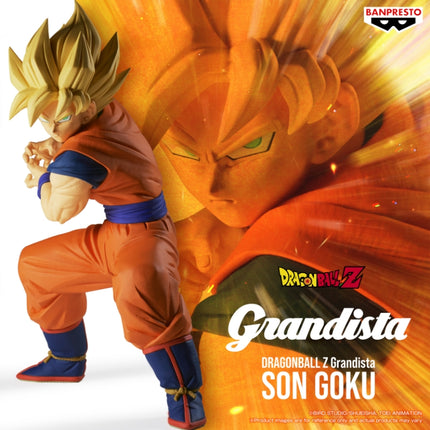 Dragon Ball Z – Son Goku Grandista Figure – Banpresto | Premium Super Saiyan Anime Figure OrbiTopia