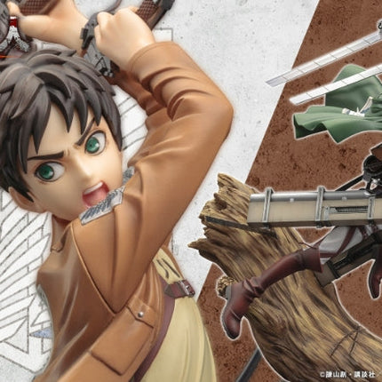 Eren Jaeger Attack on Titan Figure – ARTFX J  OrbiTopia