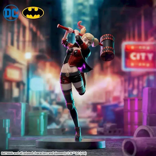 Harley Quinn SEGA Anime Figure – DC Batman | 18cm Premium Collectible - OrbiTopia