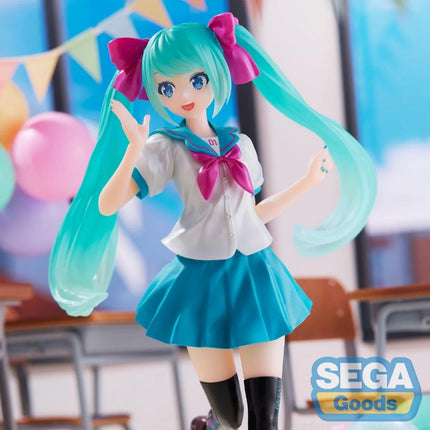 Hatsune Miku Figure – 16th Anniversary KEI Ver. | Luminasta Series (SEGA) Anime Collectible - OrbiTopia