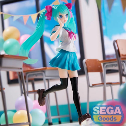 Hatsune Miku Figure – 16th Anniversary KEI Ver. | Luminasta Series (SEGA) Anime Collectible - OrbiTopia
