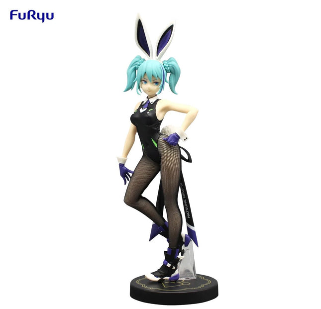 Hatsune Miku Figure – BiCute Bunnies Street Violet Color | FuRyu | 30cm Anime Figure - OrbiTopia