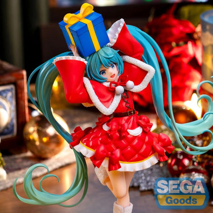 Hatsune Miku Figure – Christmas 2024 Ver. | Luminasta Series (SEGA) Anime Collectible - OrbiTopia