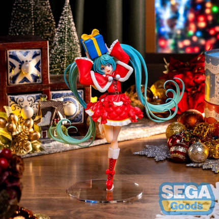 Hatsune Miku Figure – Christmas 2024 Ver. | Luminasta Series (SEGA) Anime Collectible - OrbiTopia