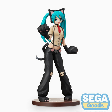 Hatsune Miku Figure – Kitty Cat Ver. | SPM Project DIVA Future Tone (SEGA) – 23cm Anime Figure - OrbiTopia