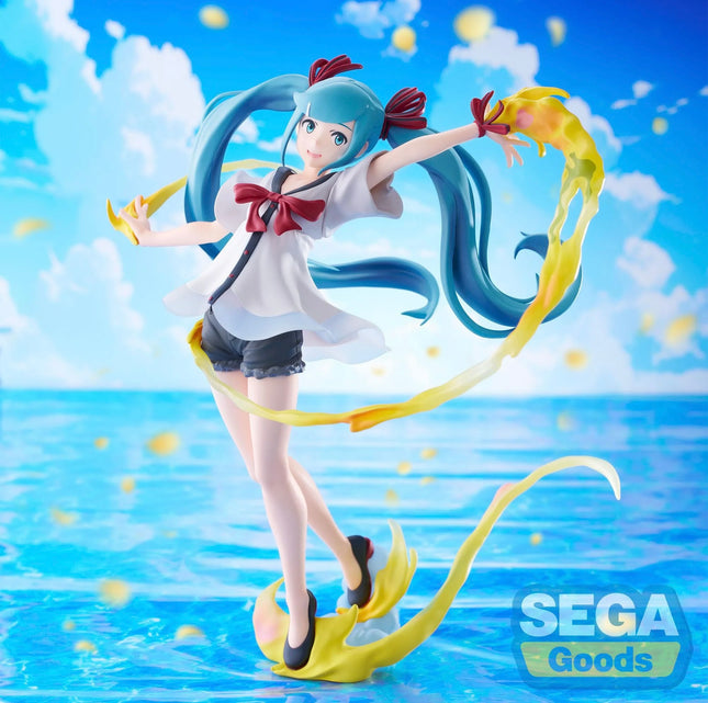 Hatsune Miku Figure – Project DIVA MEGA 39’s Shiny T.R. Ver. | SEGA Luminasta Figurizm | 22cm Anime Figure - OrbiTopia