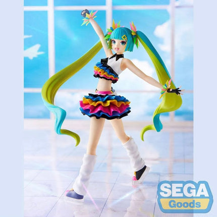 Hatsune Miku Figure – Project DIVA Mega39’s Catch the Wave | SEGA FIGURIZM | 25cm Anime Figure - OrbiTopia