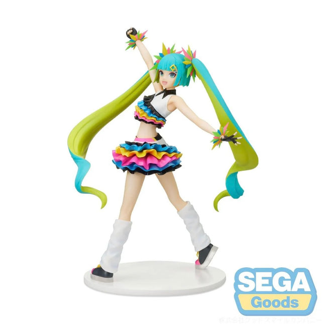 Hatsune Miku Figure – Project DIVA Mega39’s Catch the Wave | SEGA FIGURIZM | 25cm Anime Figure - OrbiTopia