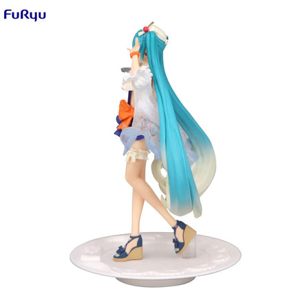 Hatsune Miku Figure – SweetSweets Tropical Juice | FuRyu Exceed Creative | 17cm Anime Figure - OrbiTopia