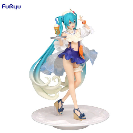 Hatsune Miku Figure – SweetSweets Tropical Juice | FuRyu Exceed Creative | 17cm Anime Figure - OrbiTopia