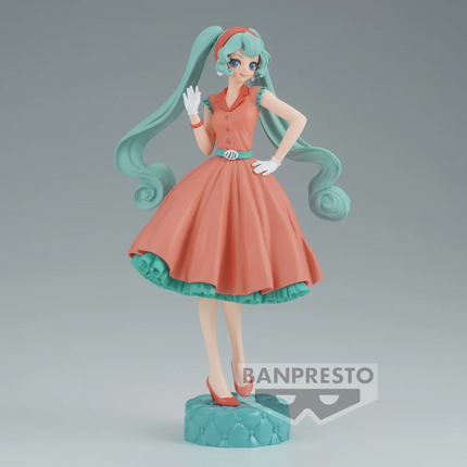 Hatsune Miku Figure – World Journey Vol. 01 | Banpresto Anime Figure | 18cm Collectible - OrbiTopia