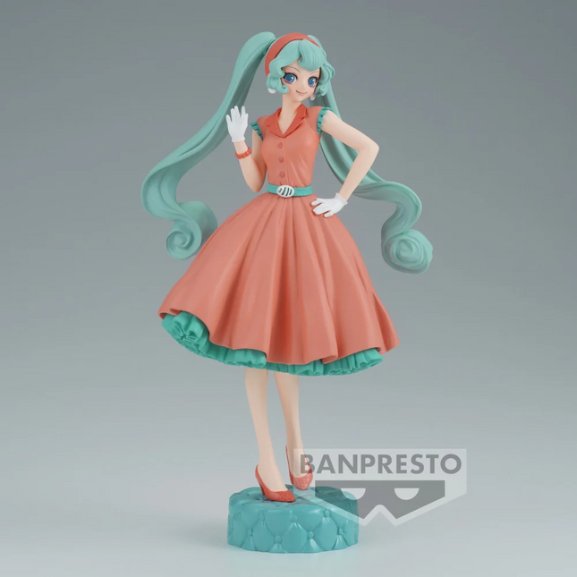 Hatsune Miku Figure – World Journey Vol. 01 | Banpresto Anime Figure | 18cm Collectible - OrbiTopia