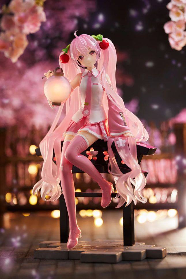 Hatsune Miku - Sakura Miku - Lantern Ver. AMP Figure  OrbiTopia