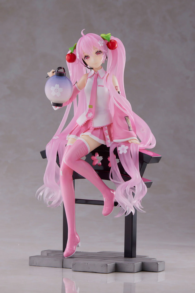 Hatsune Miku - Sakura Miku - Lantern Ver. AMP Figure  OrbiTopia