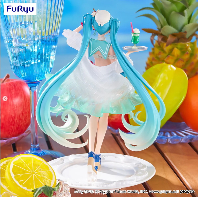 Hatsune Miku - SweetSweets Series - Melon Soda Float Figure  OrbiTopia