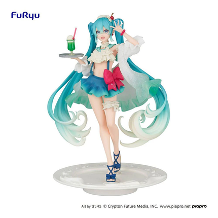 Hatsune Miku - SweetSweets Series - Melon Soda Float Figure  OrbiTopia
