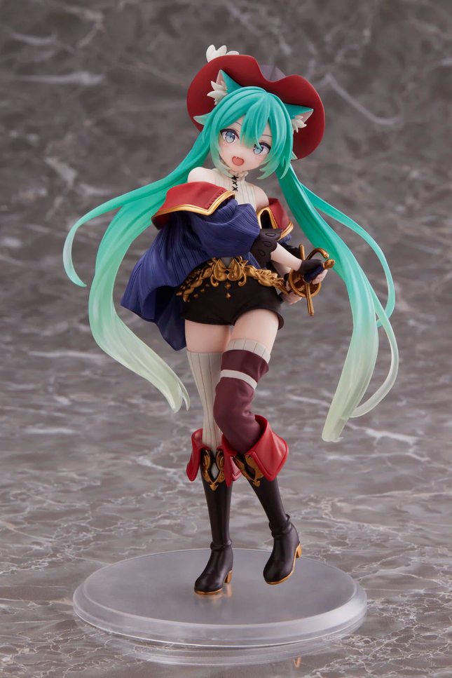 Hatsune Miku - Wonderland - Puss in Boots Figurine  OrbiTopia