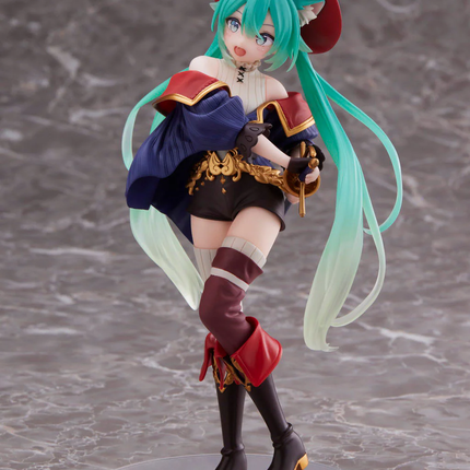Hatsune Miku - Wonderland - Puss in Boots Figurine  OrbiTopia