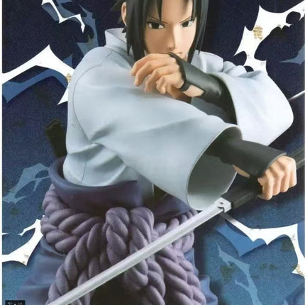 Naruto Shippuden Grandista Sasuke Uchiha Anime Figure | 24cm Banpresto Collectible - OrbiTopia
