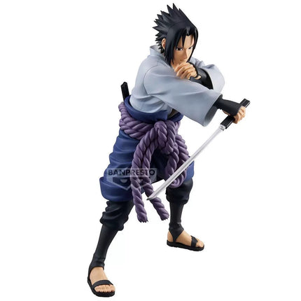 Naruto Shippuden Grandista Sasuke Uchiha Anime Figure | 24cm Banpresto Collectible - OrbiTopia