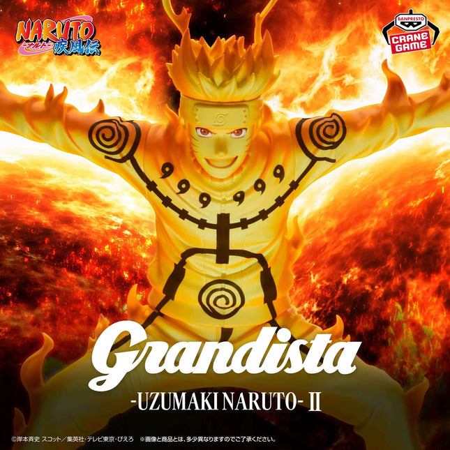 Naruto Shippuden - Naruto Uzumaki - Grandista Figure II  OrbiTopia