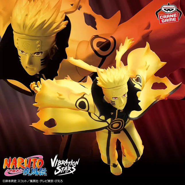 Naruto Shippuden – Naruto Uzumaki – Vibration Stars VI Figure by Banpresto OrbiTopia