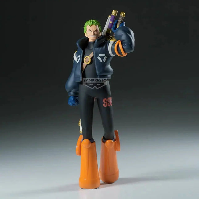 One Piece: Egghead – Roronoa Zoro "The Shukko" Figure – Banpresto | 17cm Anime Figure Collectible - OrbiTopia