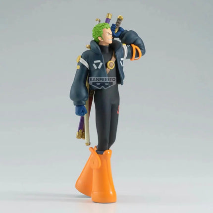 One Piece: Egghead – Roronoa Zoro "The Shukko" Figure – Banpresto | 17cm Anime Figure Collectible - OrbiTopia