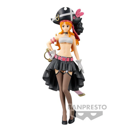 One Piece Figure – Nami Grandline Lady DXF Vol. 3 | 17cm Film Red (Banpresto) Anime Collectible - OrbiTopia