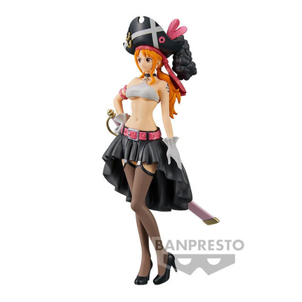 One Piece Figure – Nami Grandline Lady DXF Vol. 3 | 17cm Film Red (Banpresto) Anime Collectible - OrbiTopia