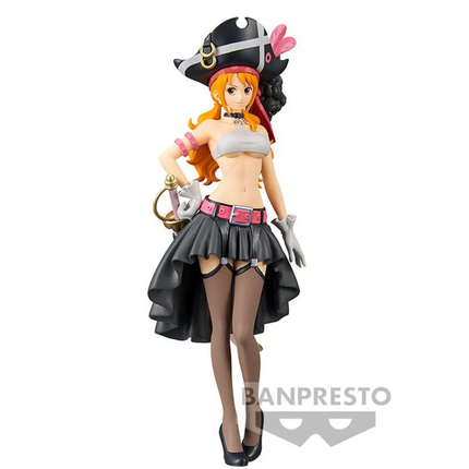 One Piece Figure – Nami Grandline Lady DXF Vol. 3 | 17cm Film Red (Banpresto) Anime Collectible - OrbiTopia